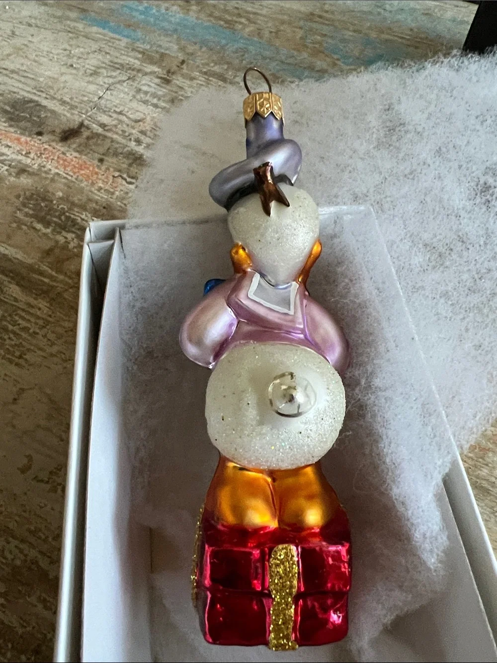 Christopher Radko Donald Duck Ornament with Box 1996